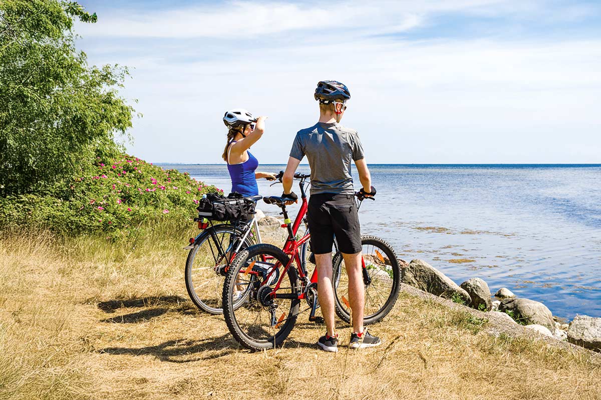 Mit dem Rad entlang der Ostsee